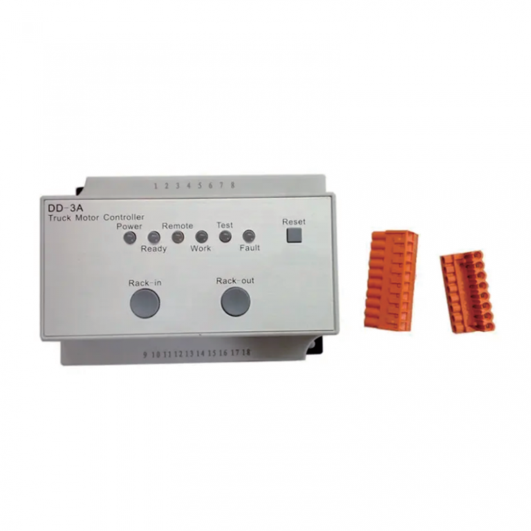 Electric controller for medium voltage gas insulated switchgear RMU